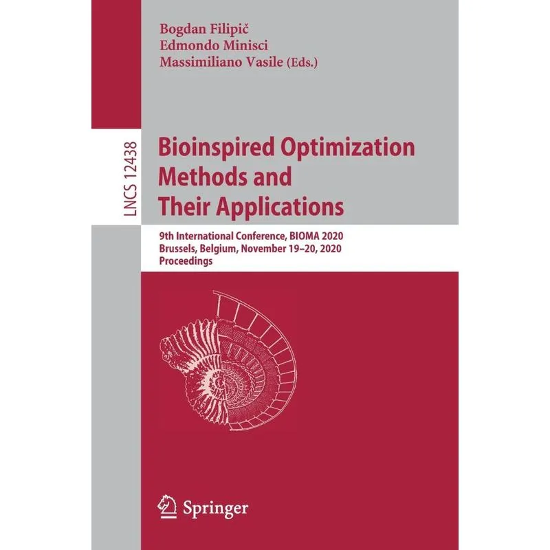 Bioinspired Optimization Methods and Their Applications