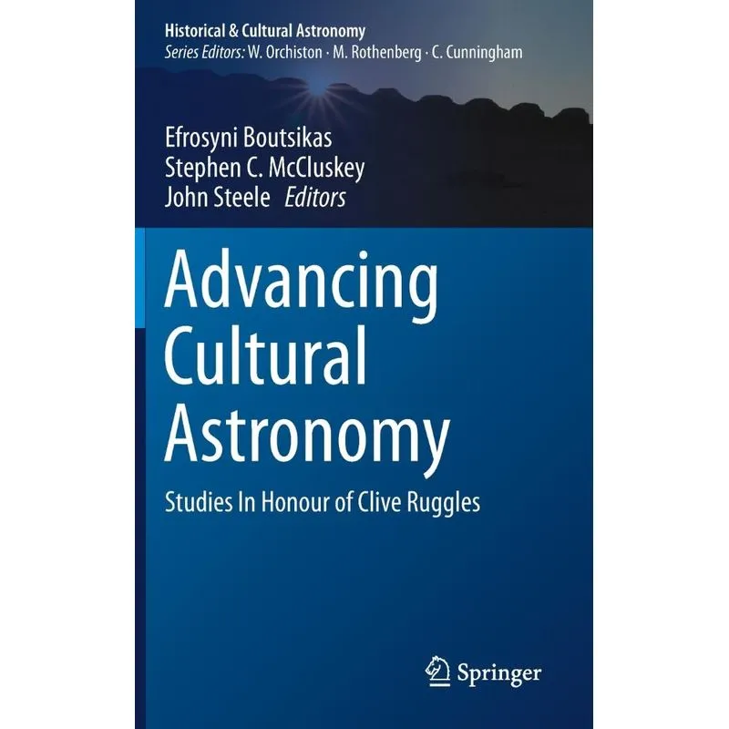 Advancing Cultural Astronomy
