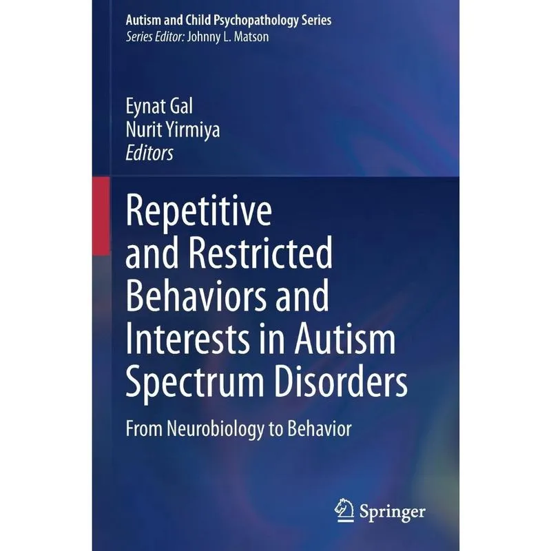 Livro Repetitive and Restricted Behaviors and Interests in Autism Spectrum Disorders