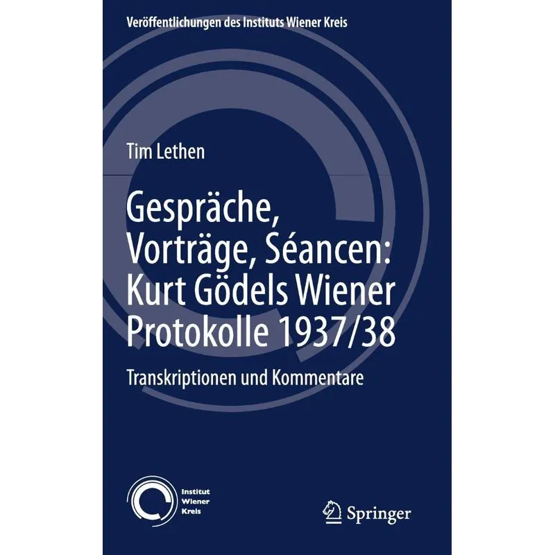 Gespräche, Vorträge, Séancen