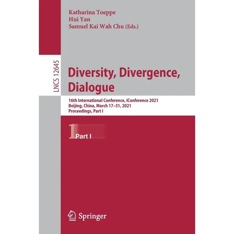 Diversity, Divergence, Dialogue