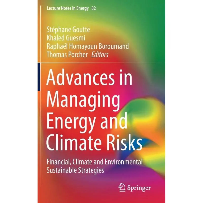 Advances in Managing Energy and Climate Risks