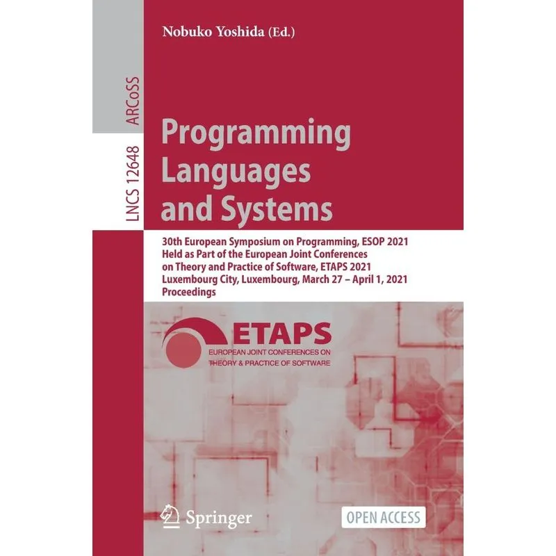 Programming Languages And Systems