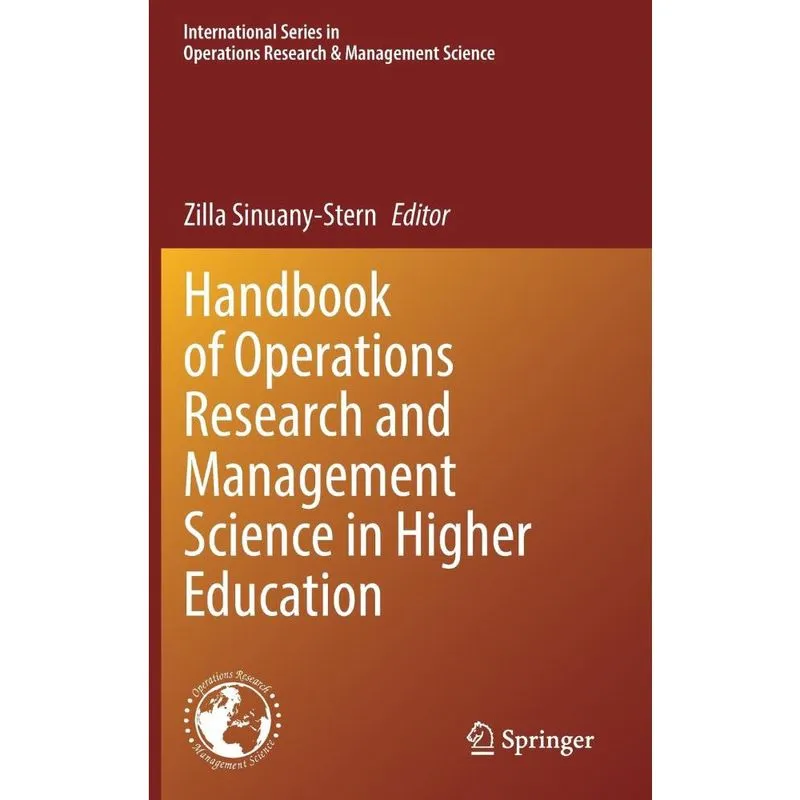 Handbook of Operations Research and Management Science in H