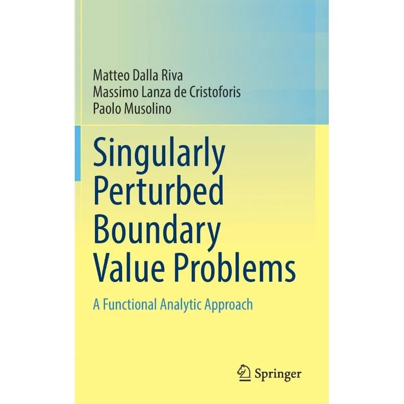 Singularly Perturbed Boundary Value Problems