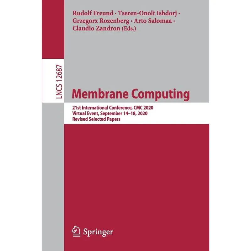 Membrane Computing