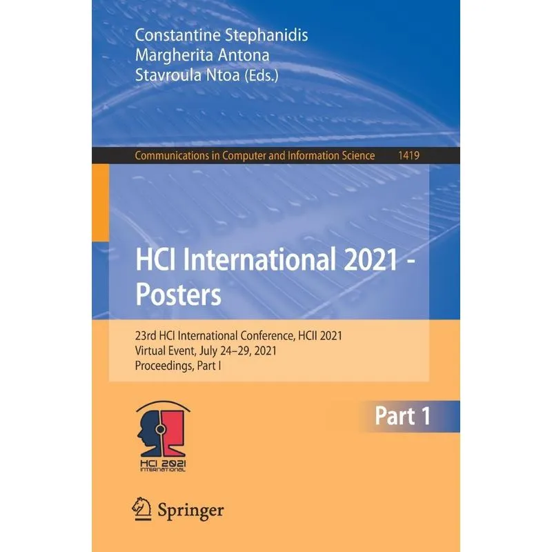 HCI International 2021 - Posters