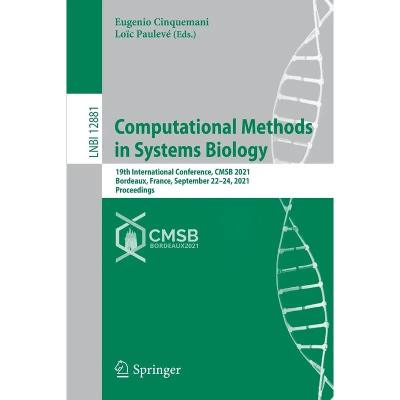 Computational Methods In Systems Biology