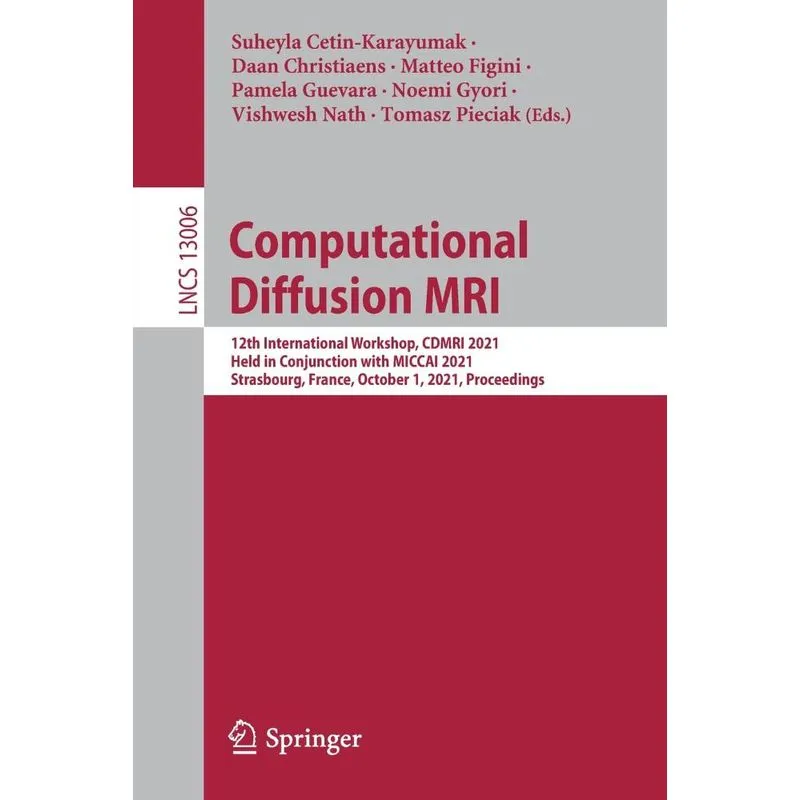 Computational Diffusion Mri