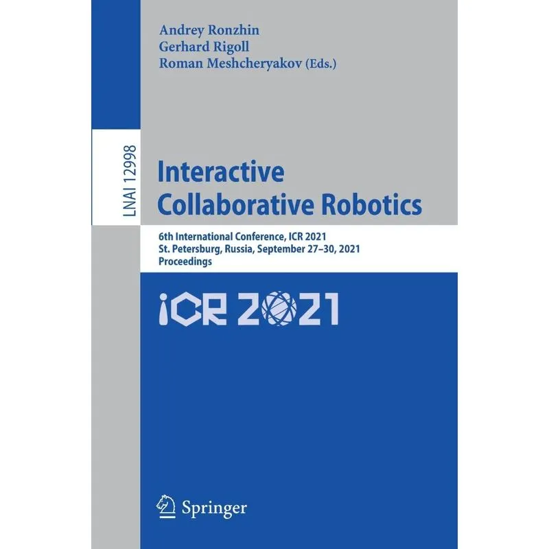 Interactive Collaborative Robotics