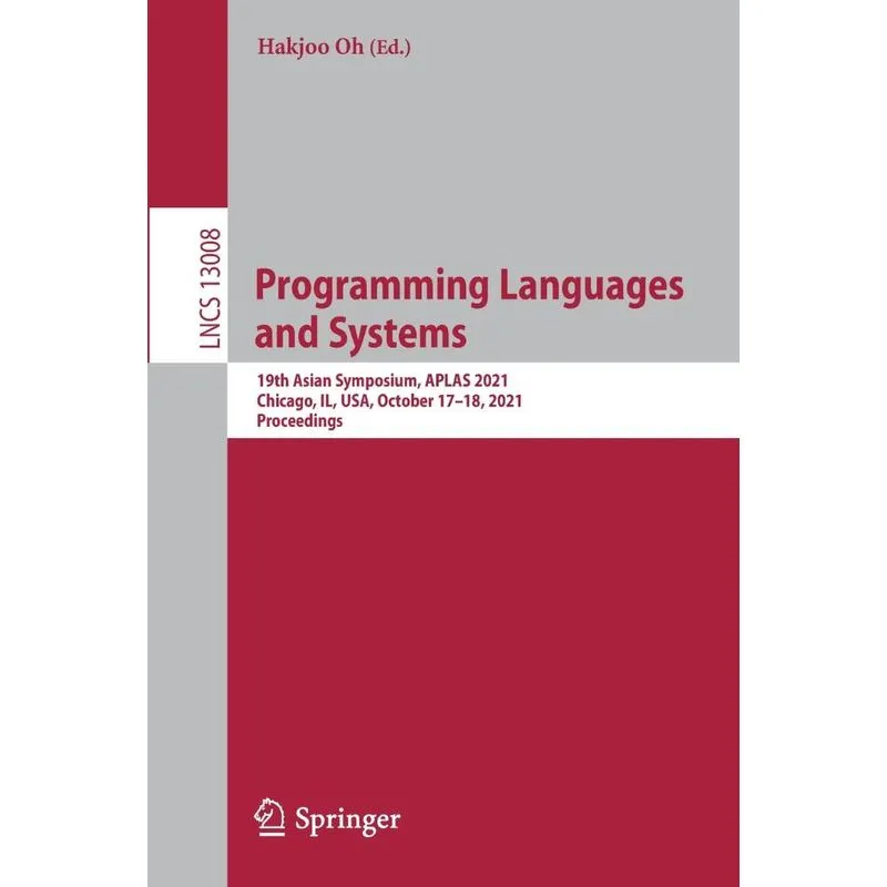 Programming Languages And Systems