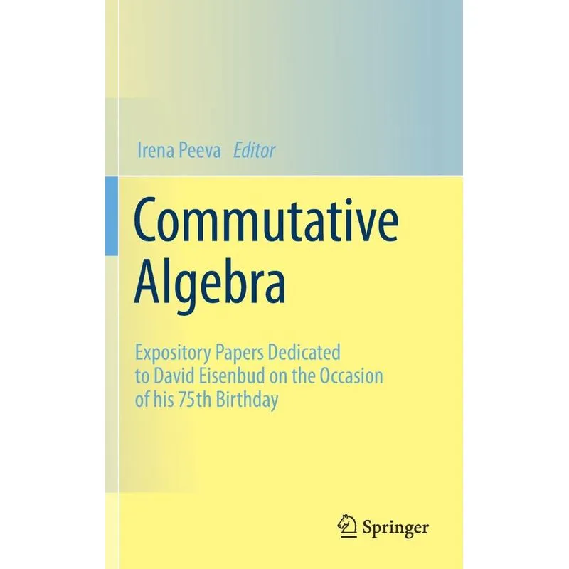 Commutative Algebra