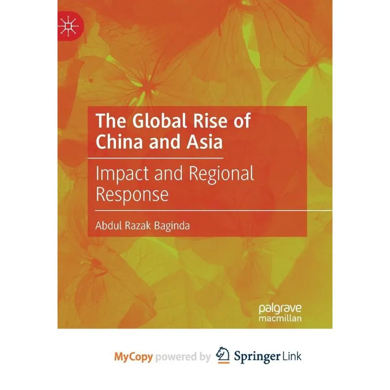 The Global Rise Of China And Asia
