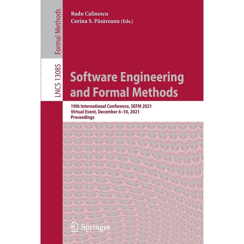 Software Engineering And Formal Methods