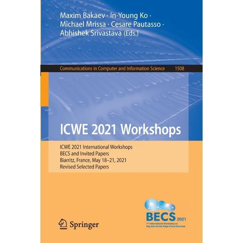 Icwe 2021 Workshops
