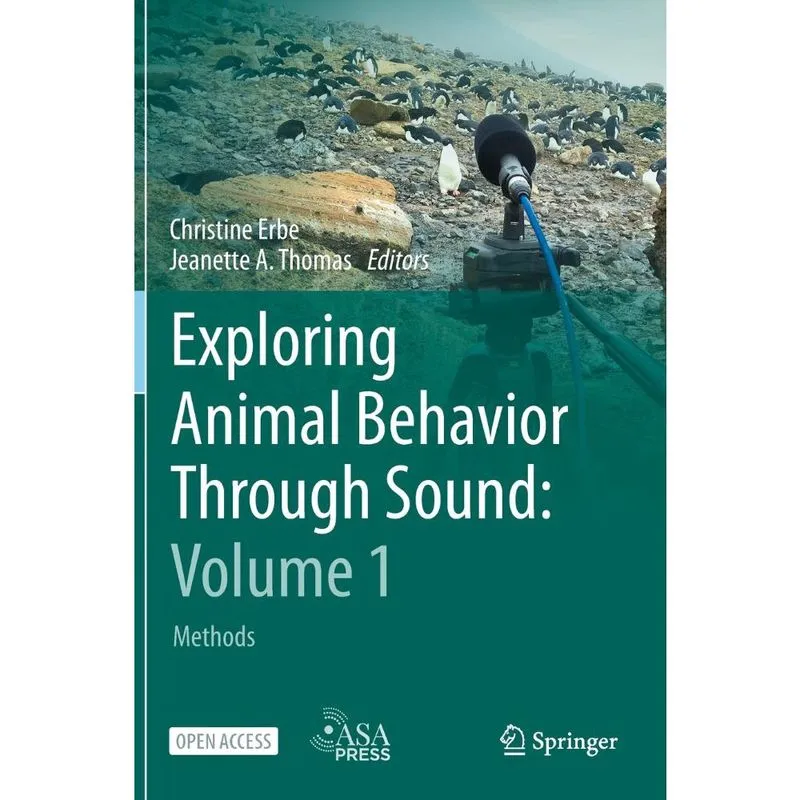 Livro Exploring Animal Behavior Through Sound