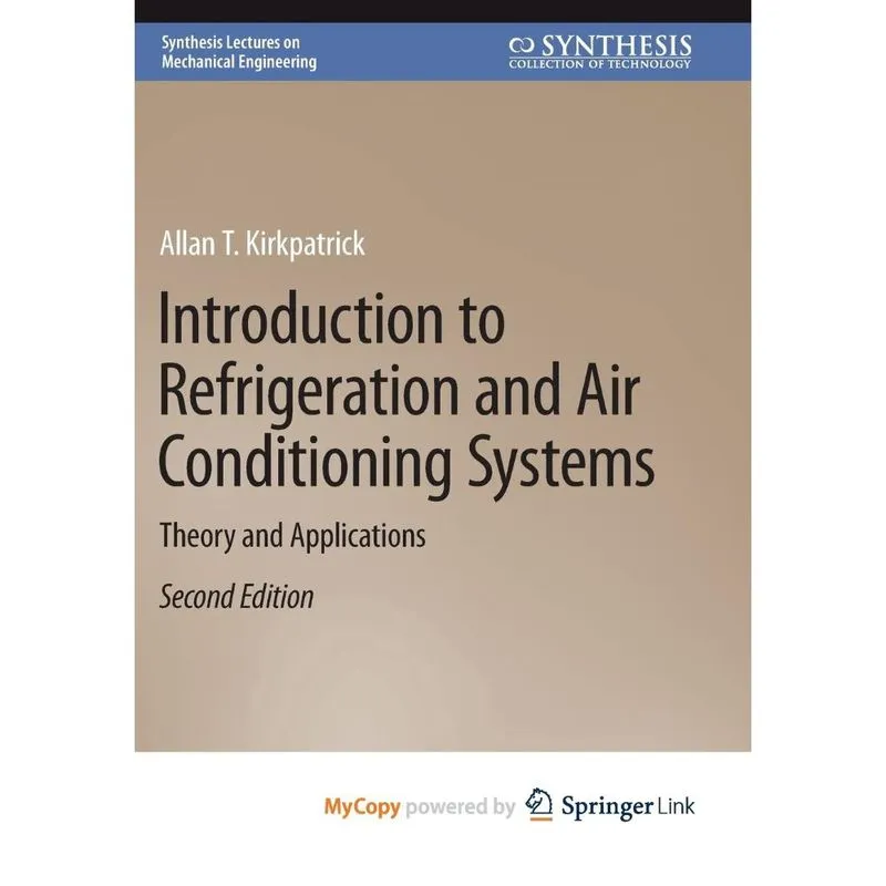 Livro Introduction to Refrigeration and Air Conditioning Systems