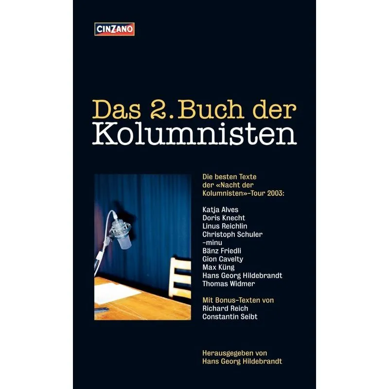 Das 2. Buch der Kolumnisten