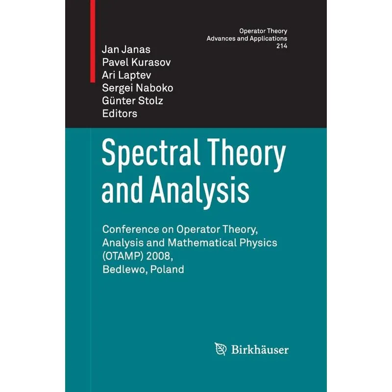 Spectral Theory and Analysis