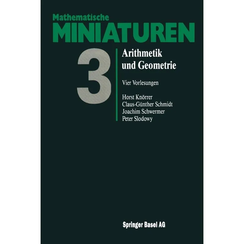 Arithmetik und Geometrie