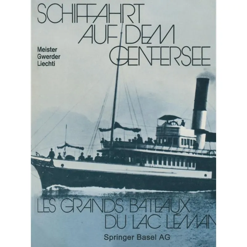 Schiffahrt Auf Dem Genfersee