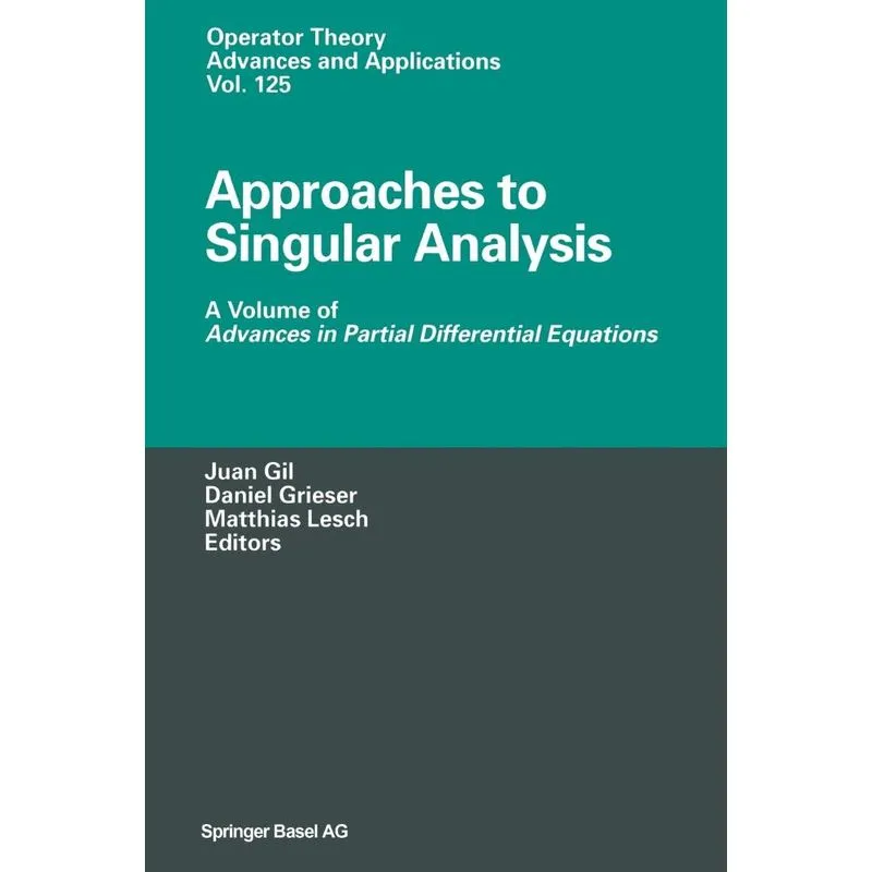 Approaches to Singular Analysis