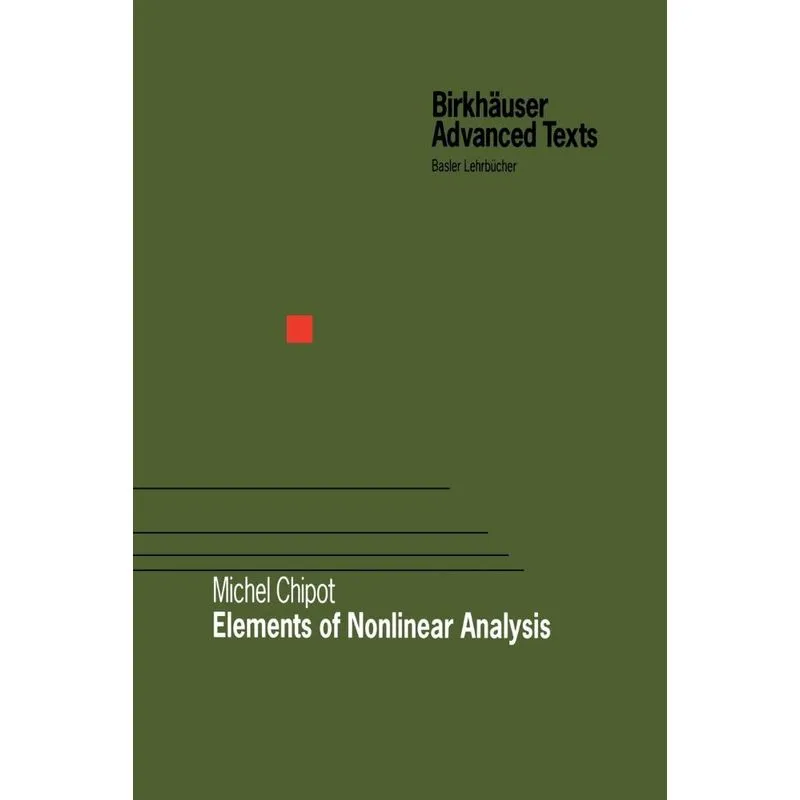 Elements of Nonlinear Analysis