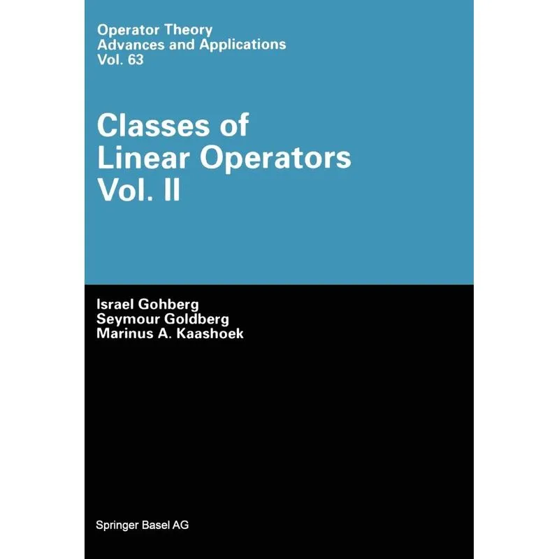 Classes of Linear Operators