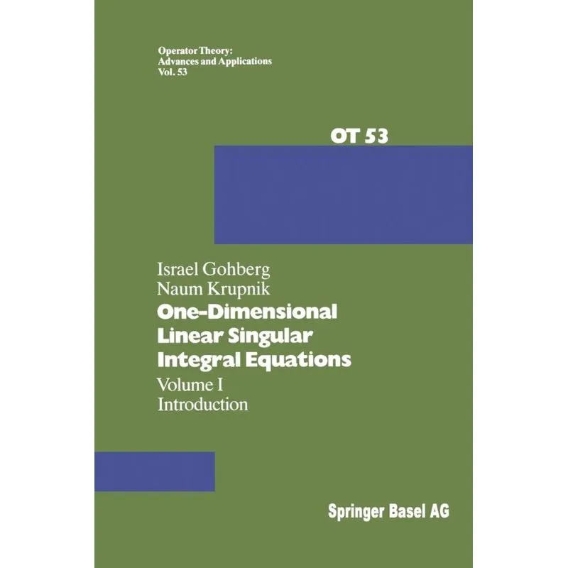One-Dimensional Linear Singular Integral Equations