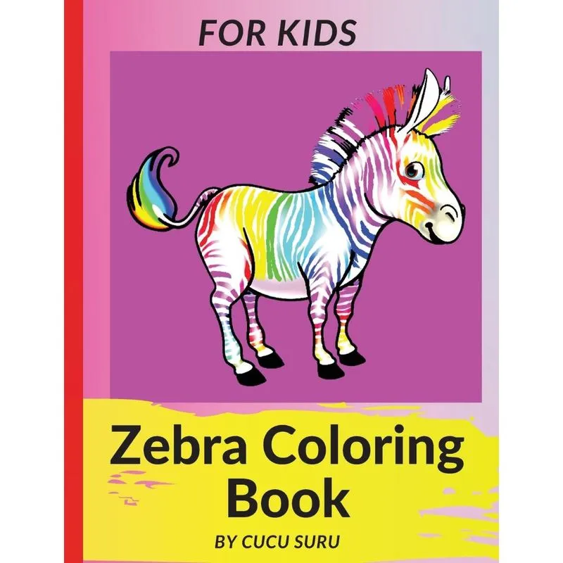 Zebra Coloring Book For Kids