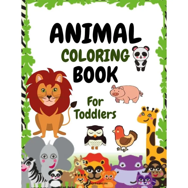 ANIMALS COLORING BOOK FOR KIDS
