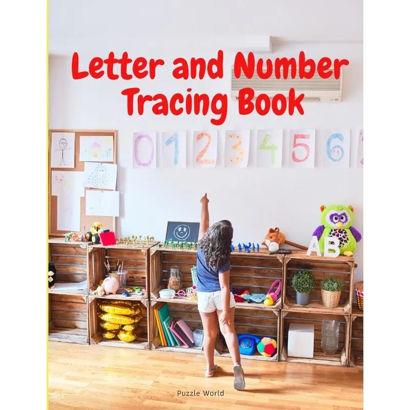 Letter and Number Tracing Book