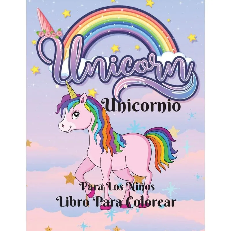 Libro Para Colorear De Unicornios