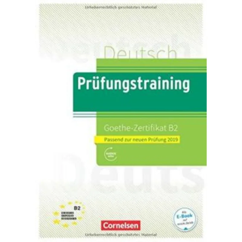 Prufungstraining Daf - B2 Bungsbuch Mit Losungsbeileger Und Audio-download
