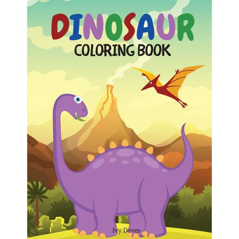 Dinosaur Coloring Book