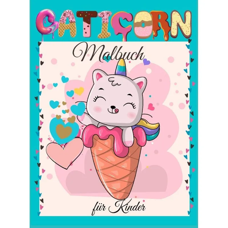 Caticorn Malbuch für Kinder
