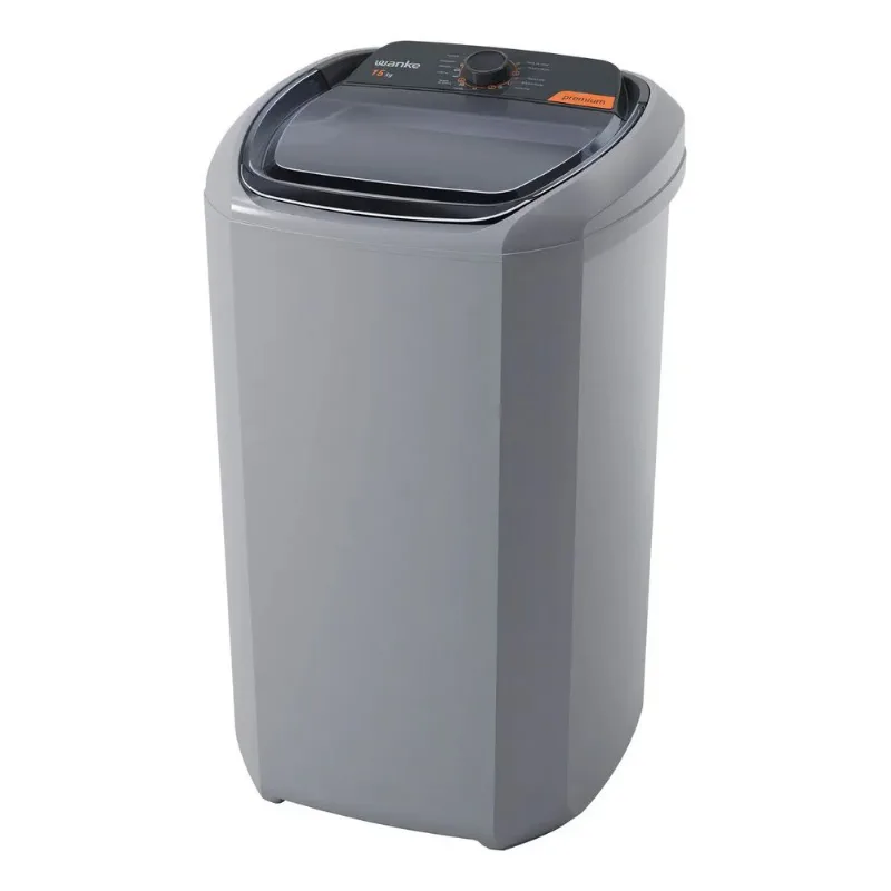 Lavarropas Semiautomático Wanke Premium 15kg Gris