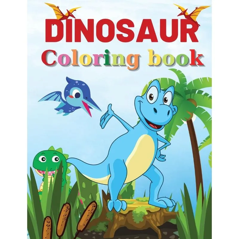 Dinosaur Coloring Book for Kids