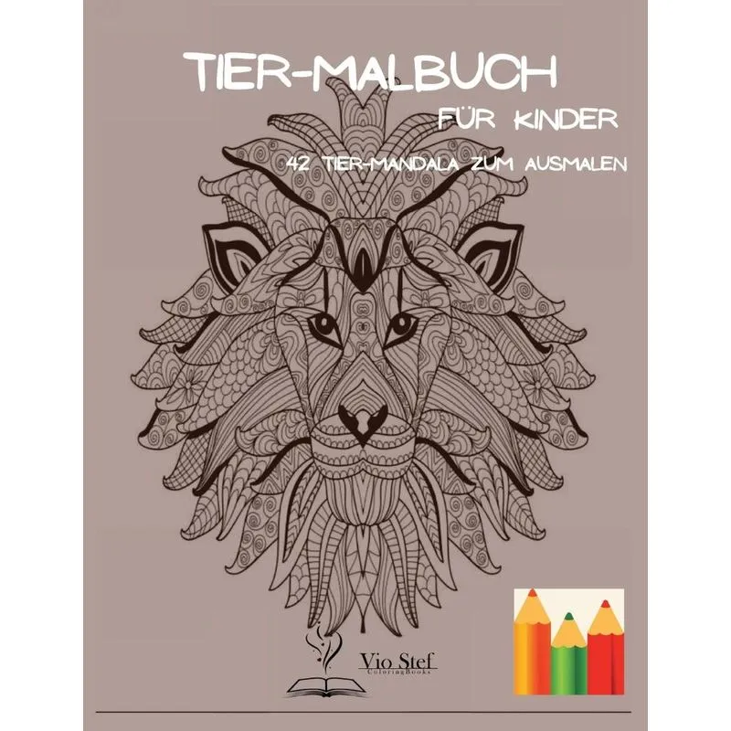 Tier-Malbuch für Kinder