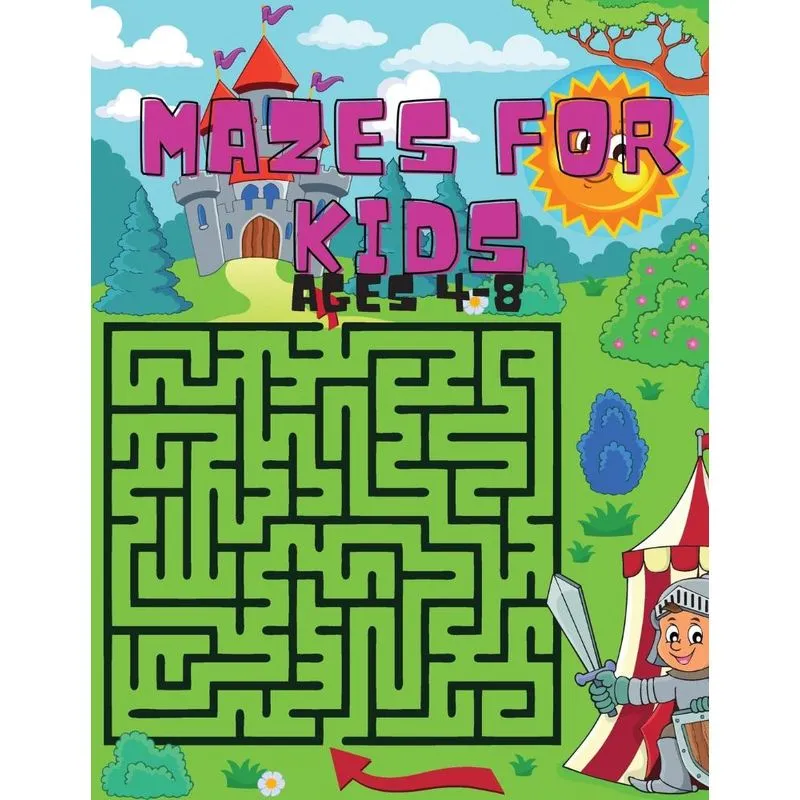 Mazes For Kids Ages 4-8