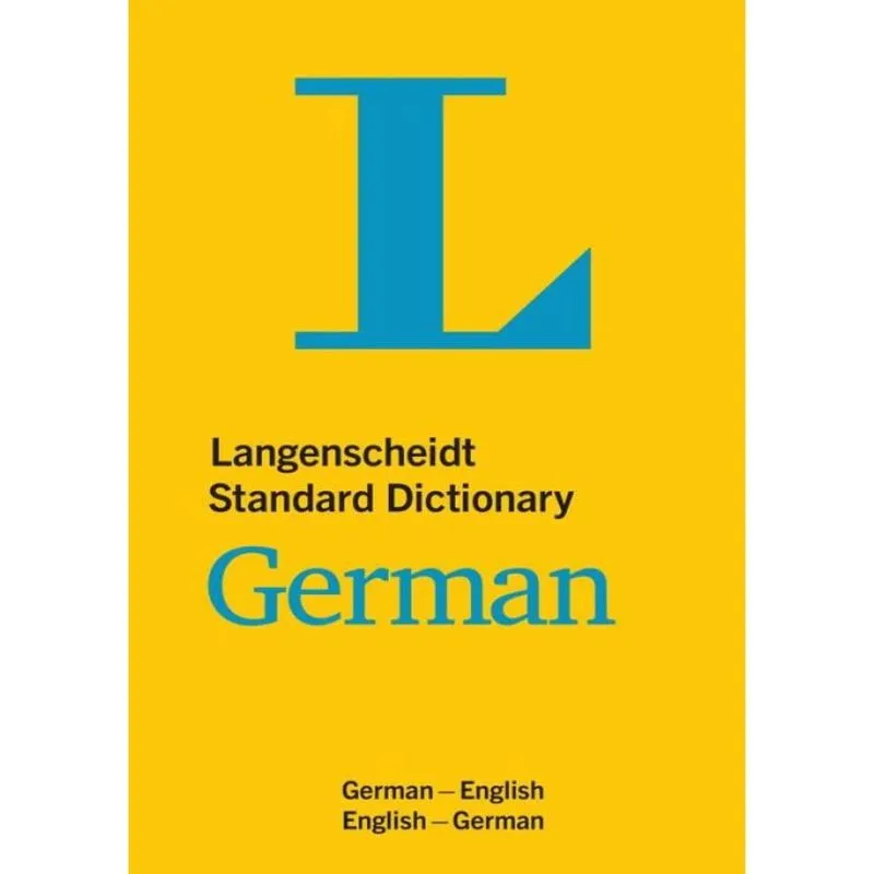 Langenscheidt Standard Dictionary German - German -English / English-German
