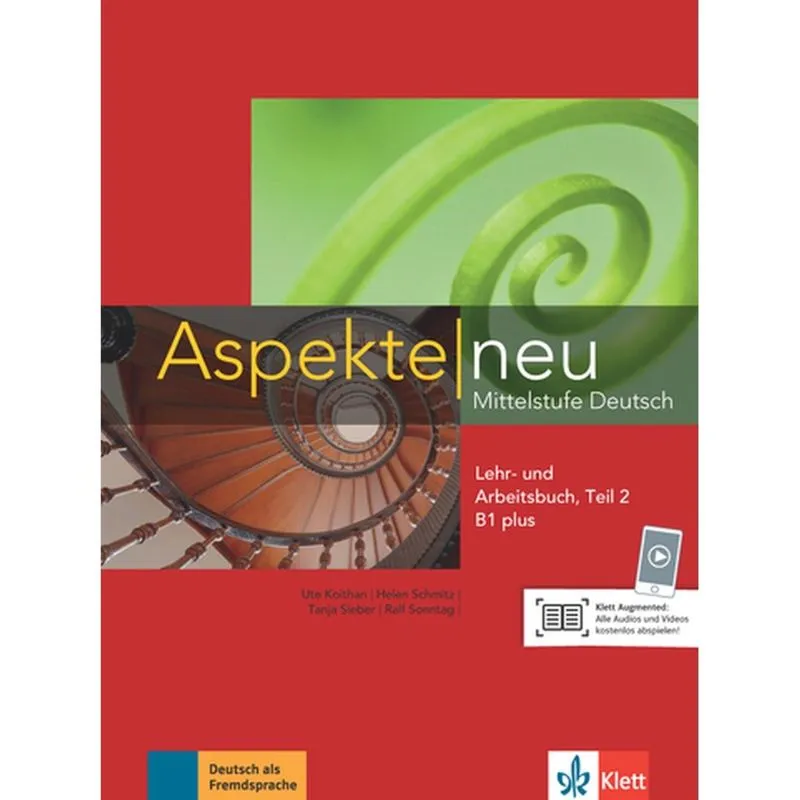 Aspekte neu lehr-und arbeitsbuch, teil 2 - B1 plus
