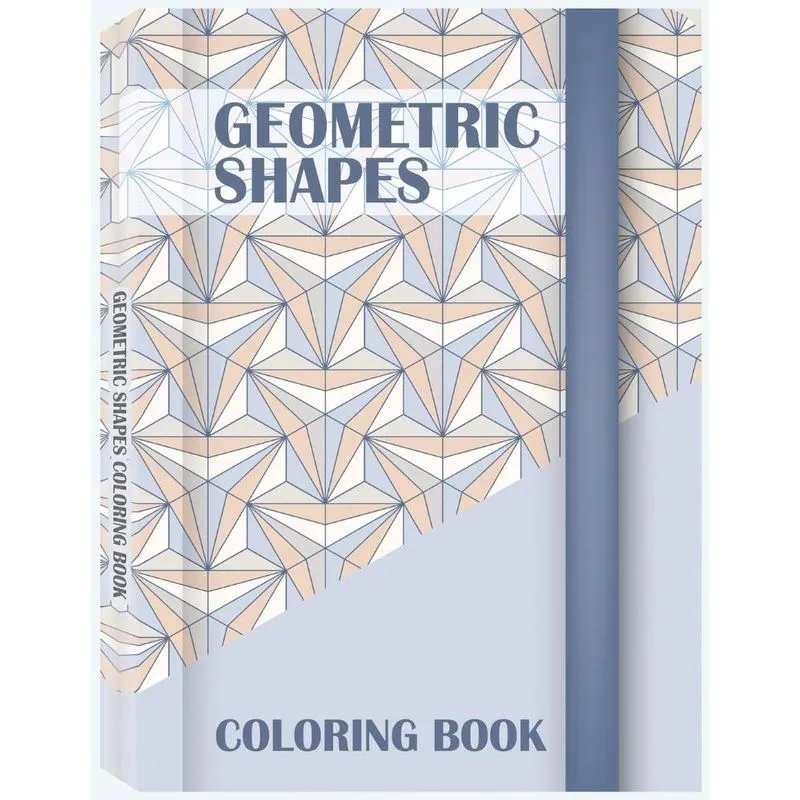 Geometric Shapes Coloring Book