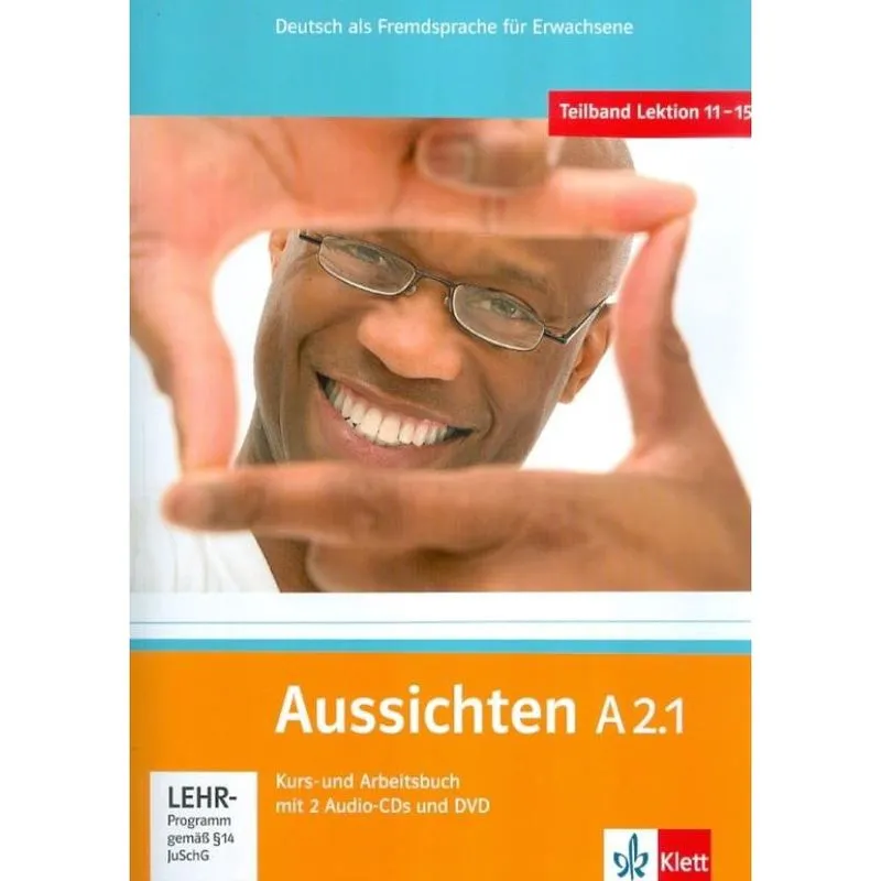 Aussichten A2.1 Kurs /Arbeitsbuch + 2 Audio Cds + Dvd
