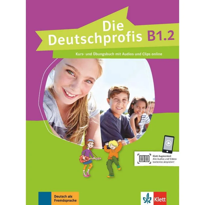 Livro Die Deutschprofis B1.2 - Kurs Und Ubungsbuch Audios Und Clips Online