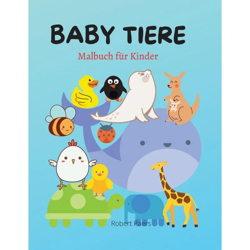 Baby Tiere Malbuch