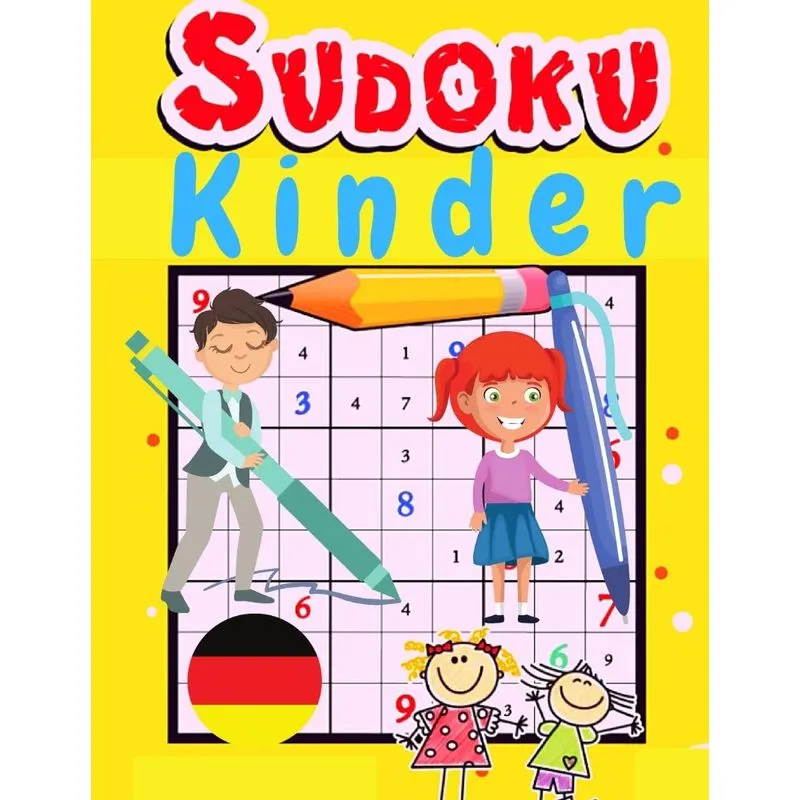 Einfache Sudoku-Rätsel für Kinder