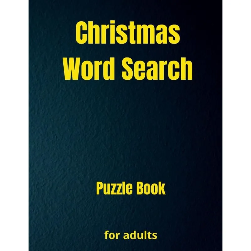 Christmas Word Search Puzzle Book
