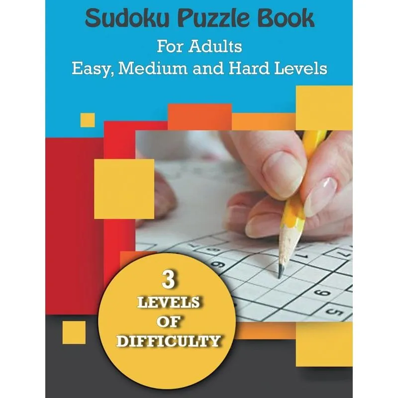 Sudoku Puzzle Book for Adults. Sudoku Puzzle Book for Adults