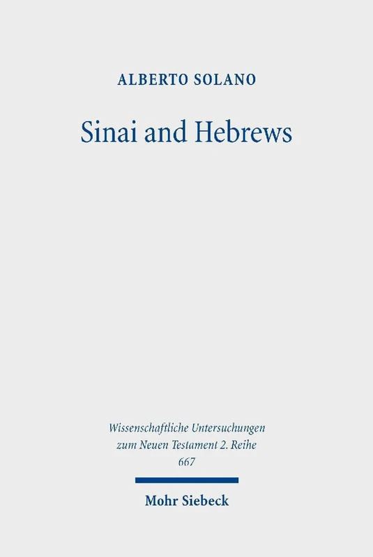 Sinai and Hebrews
